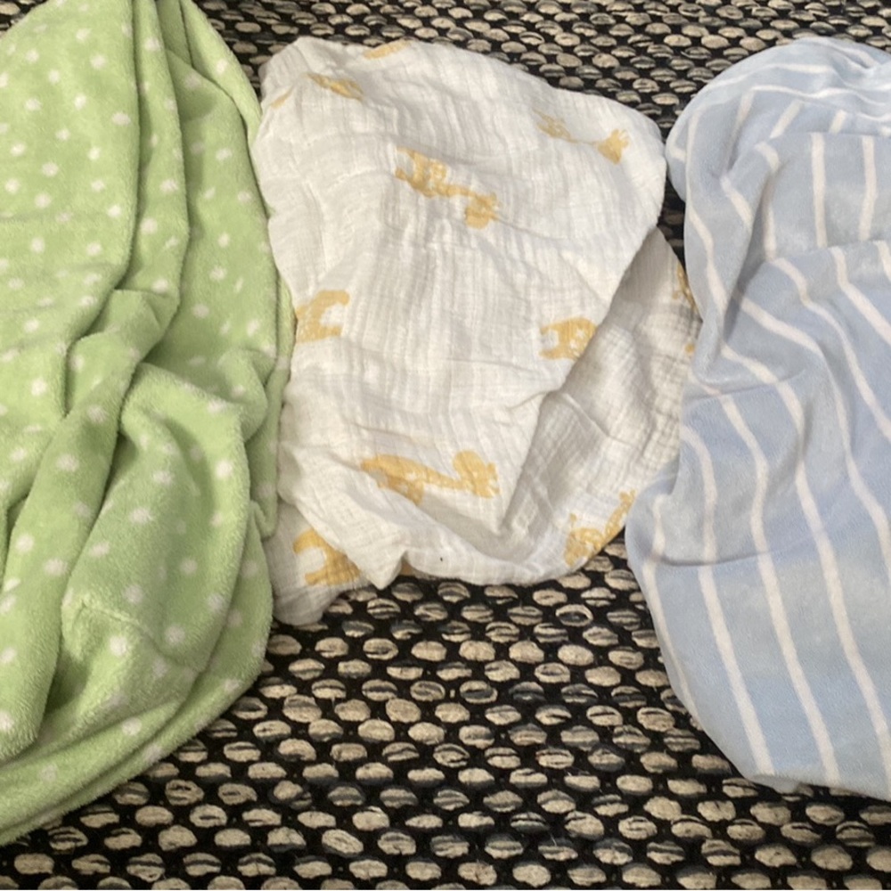 3 Diaper changing pad sheets